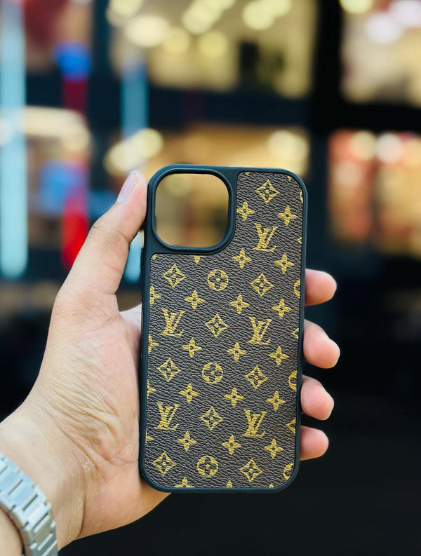 LV Leather Phone Case