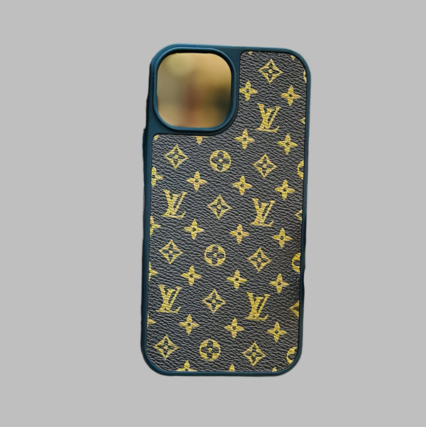 LV Leather Phone Case