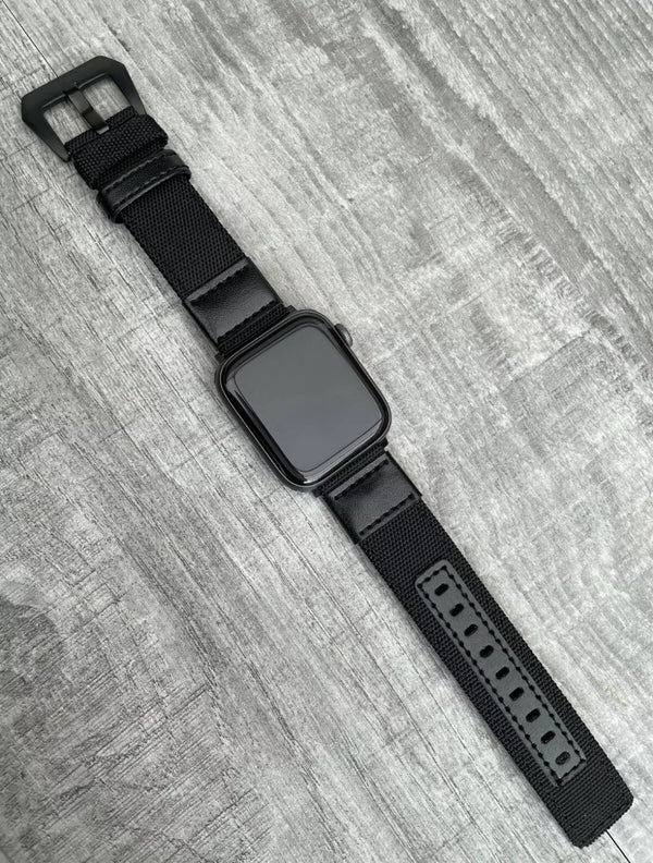 42-49mm Luxury Black Nylon Band