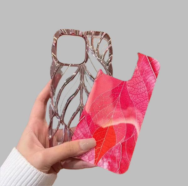 Metallic Floral 2 in 1 Case